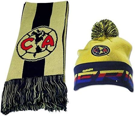 Buy Icon Sports Club America Beanie Hat and Reversible Scarf Set ...