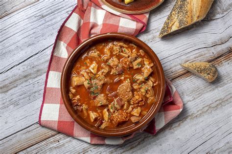 Traditional homemade and typical recipe callos a la madrileã±a with ...