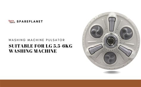 Sparewold Pulsator Compatible with LG 5.5kg-7kg Semi Automatic Top Load ...