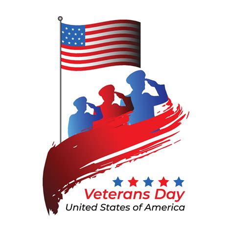 Veterans day united states of America clipart vector 21491614 Vector ...