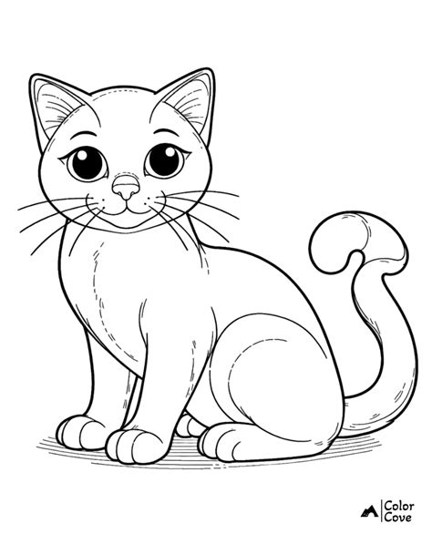 24 Free Siamese Cat Coloring Pages – The Color Cove