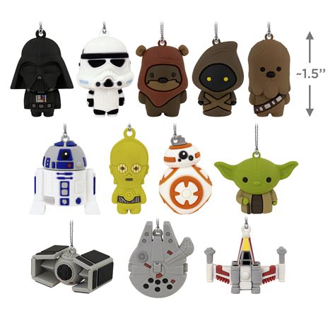 Buy Hallmark Ornaments (Star Wars Countdown Calendar Miniature ...