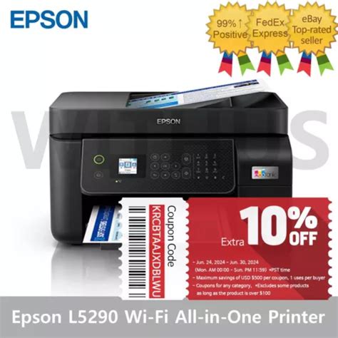 Epson L5290 Wi-Fi Ink Tank Printer with ADF - India | Ubuy