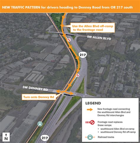 OR 217 Auxiliary Lanes Project: new southbound frontage road opens in ...