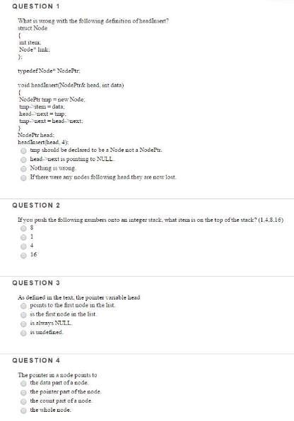 Image result for Computer Science Multiple Choice Questions