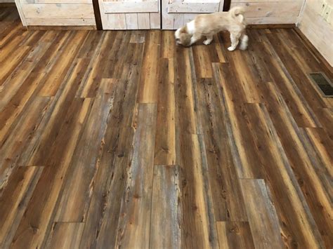 blue ridge pine vinyl plank floor. | House flooring, Reclaimed wood ...