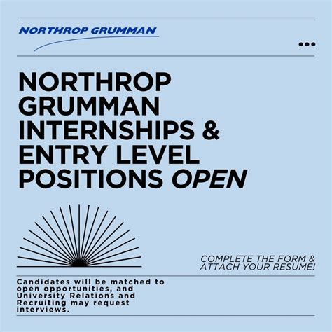 Northrop Grumman Internships