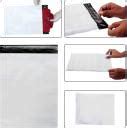 ABS Industries 10X12 Inch [Pack of 200] Tamper Proof Courier Bags 60 ...