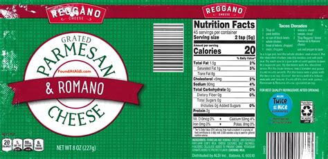 Reggano Parmesan Cheese & Romano