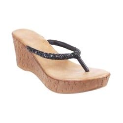 Buy Mochi Women Black Casual Slip Ons Online | SKU: 35-948-11-36 ...