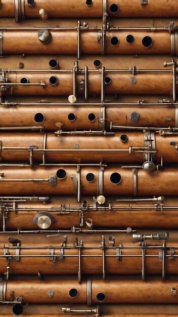 Oboe texture background wallpaper | Premium AI-generated image