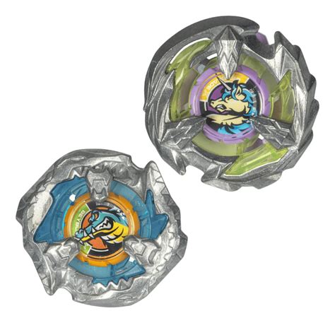 Beyblade X - Dual Pack Set - Bite Croc 3-60LF and Sting Unicorn 4-60P