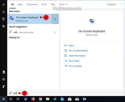 Image result for Turn On Screen Keyboard