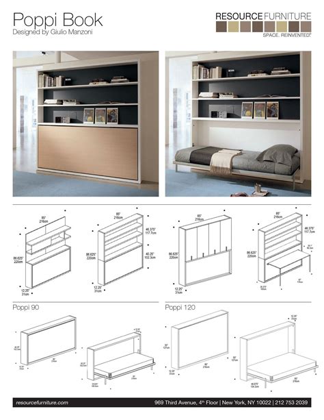 Xl Twin Horizontal Murphy Bed Building Plans Blueprints Plans To Build