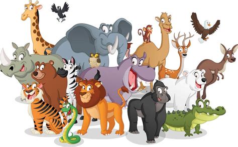 animals and birds |kids room posters|poster for play schools|cartoon ...