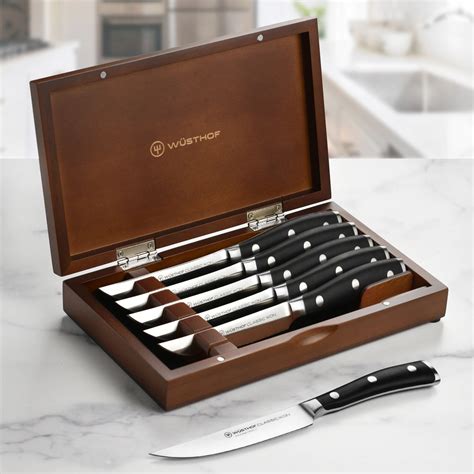 Wusthof Steak Knives & Sets - Classic, Ikon, Gourmet & More – Cutlery ...