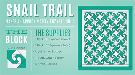 Snail Trail Quilt Tutorial 的图像结果