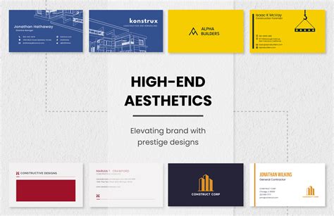 40+ Construction Business Cards Template Bundle in Word, PSD ...