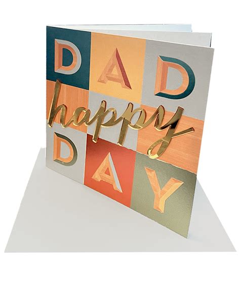 Father's Day Cards Happy Dad Day Card - Digs N Gifts