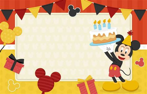 Mickey Mouse Birthday Greetings Images Free - Infoupdate.org