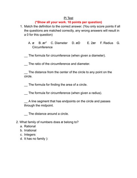 Image result for PI Test
