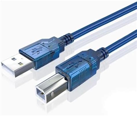 JGD PRODUCTS Printer Cable 1.5 Meter, Square USB A to USB B Cable for ...