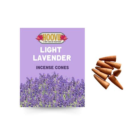Hoovu Fresh Lavender Dhoop Cones - Natural Fragrance for a Peaceful ...