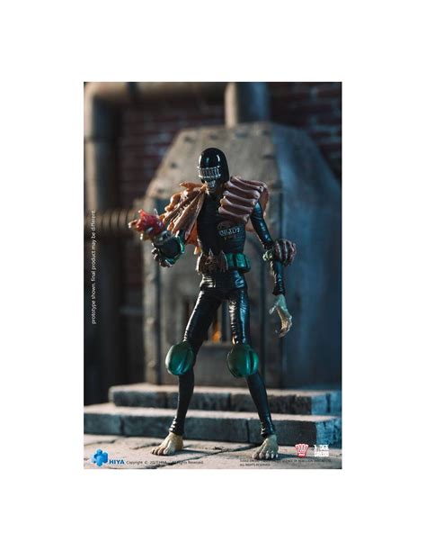 PiXELATOY - Judge Death 1/18. 2000 AD. Hiya Toys