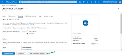 How Create Database in Azure Portal 的图像结果