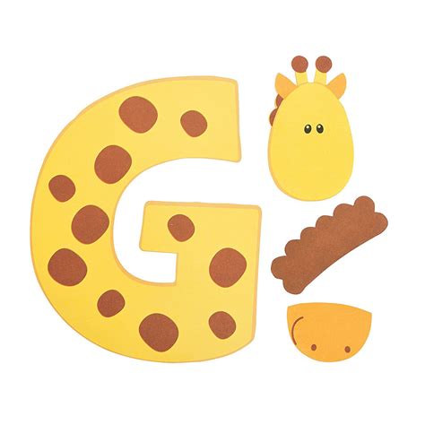 G Is For Giraffes Craft Kit