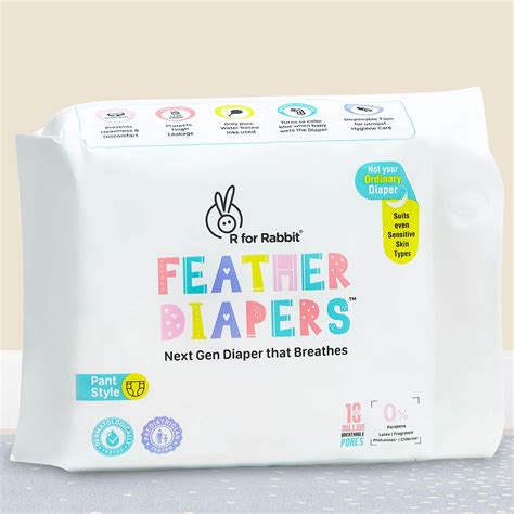 Feather Diapers - Next Gen Baby Diapers that Breathes, Dermatologicall