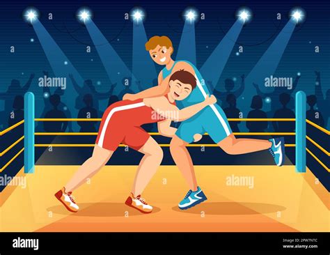 Boxing Ring Cartoon 的图像结果