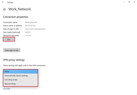 Image result for Windows 10 VPN Configuration