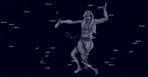 Andromeda Constellation Guide for Astronomers - The Chained Princess