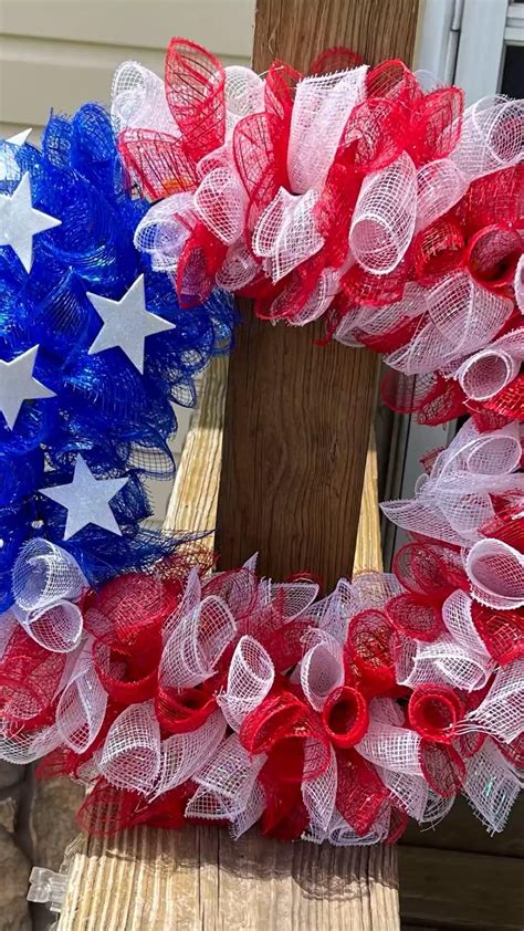 Patriotic wreath independence day 4th of july – Artofit
