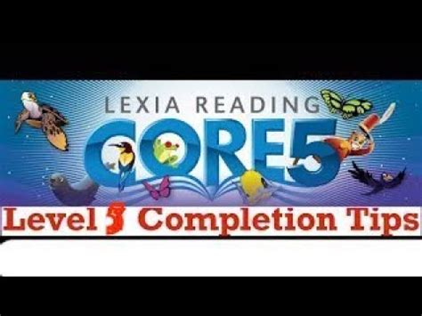 Lexia Core 5 Level 5 Completion - Learn lexia Reading and writing the ...