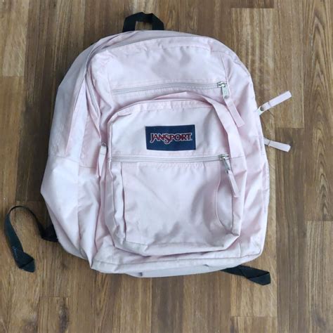 Light Pink Jansport Big Student Backpack