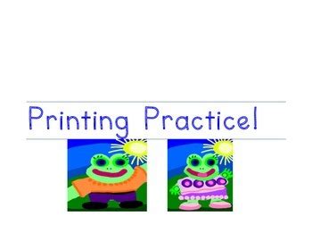 Image result for Printing Practice