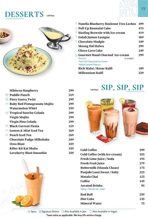 Menu at Saffron & Soy, Mumbai