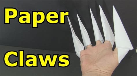 Image result for Paper Claws Origami Tutorial