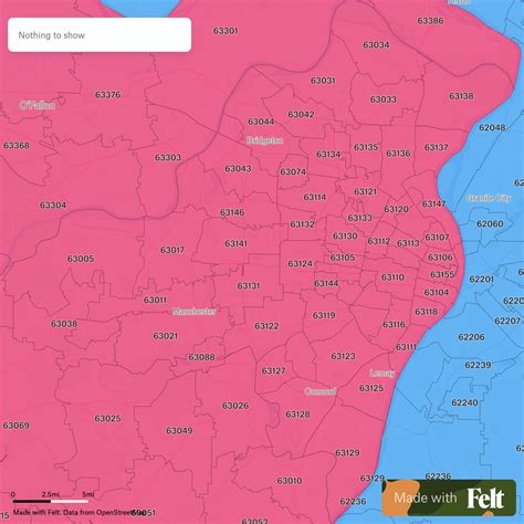 ZIP Codes in St. Louis County, Missouri