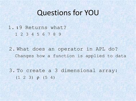 APL Tutorial 的图像结果