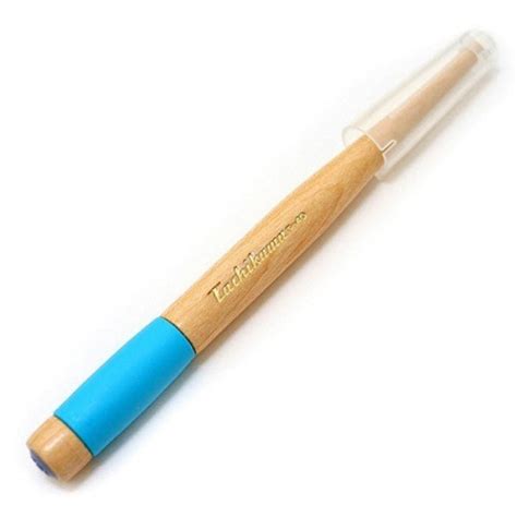 htconline.in| Tachikawa Wooden Nib Pen Holder T - 40 (Blue Grip)