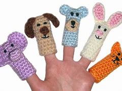 Image result for Crochet Finger Puppets