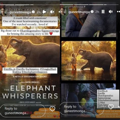 Priyanka Chopra reviews 'heartwarming documentary' The Elephant ...