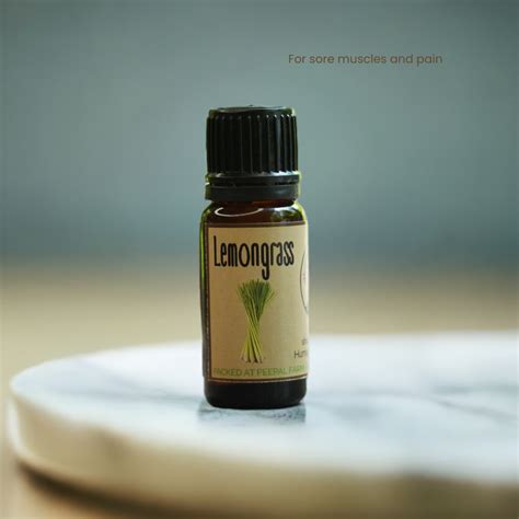 Lemongrass Essential Oil (10ml) – PEEPAL FARM PRODUCTS