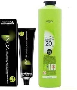 INOA Professionnel Hair Colour No 2 Darkest Brown & Developer 1000 ml ...