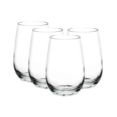 Stemless Wine Glasses Box (4) - Everclear Pools SA