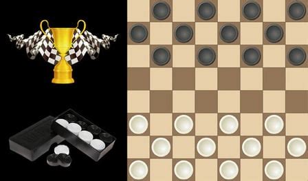 Checker Game Against Computer 的图像结果