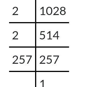 Find LCM 1028, 1444, 2082with solve - Brainly.in
